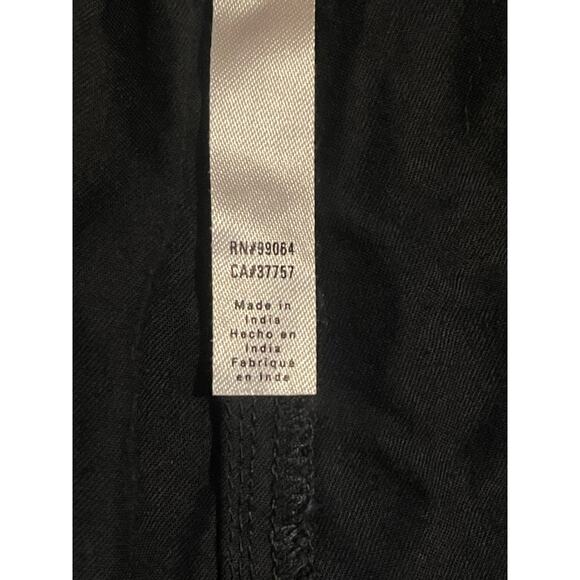 RVCA Large Black Linen Shorts - Picture 5 of 5